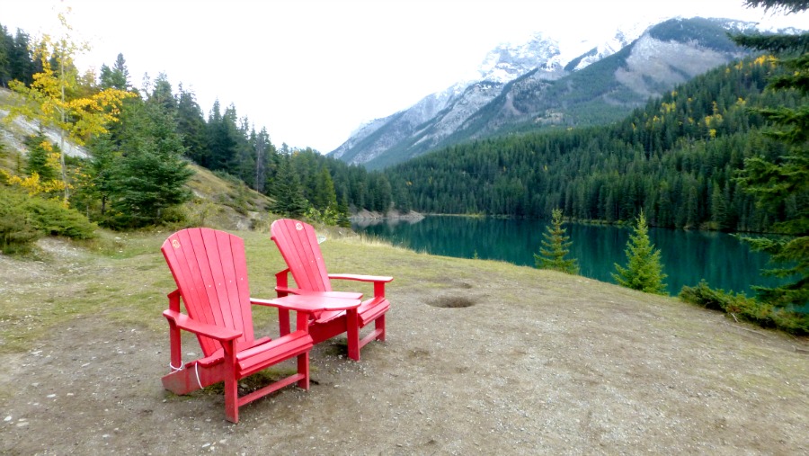Finding Red Chairs is one of the great Things To Do In Banff.