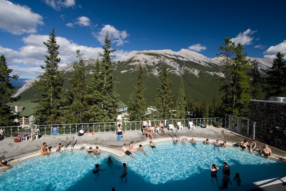 Add the Upper Hot Springs to the top Things To Do In Banff.