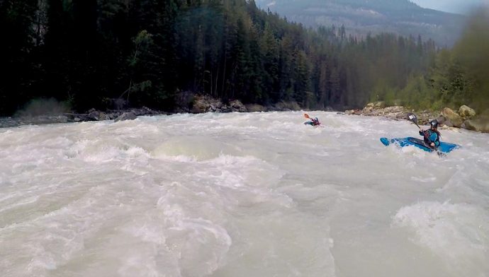 The Kicking Horse River is super fun!
