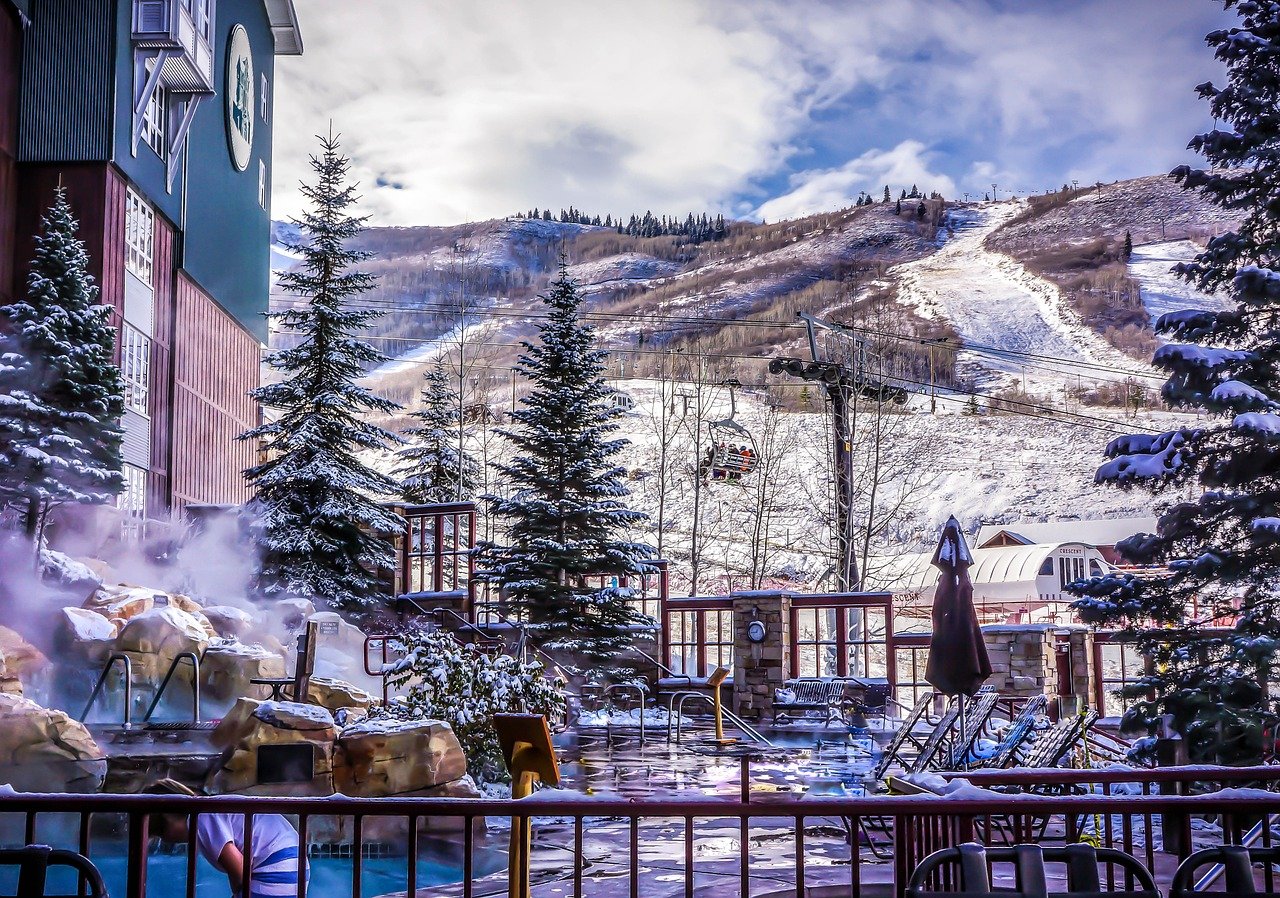 Distance Learning at Ski Resort